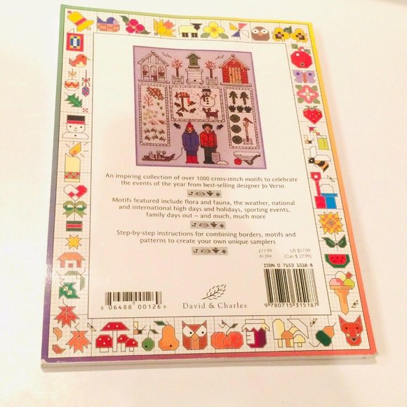Jo Verso’s Cross Stitch Year : 1001 Motifs to Cele - Picture 11 of 12